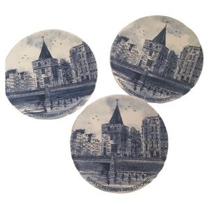 3 norelco decor plates